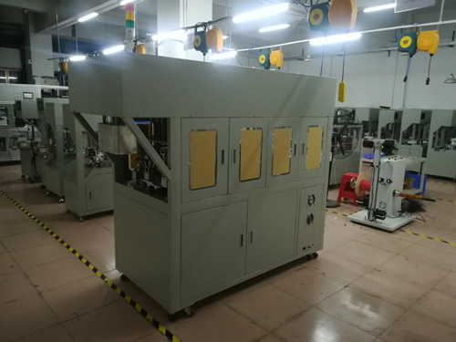 裁线脱皮绕线扎线机