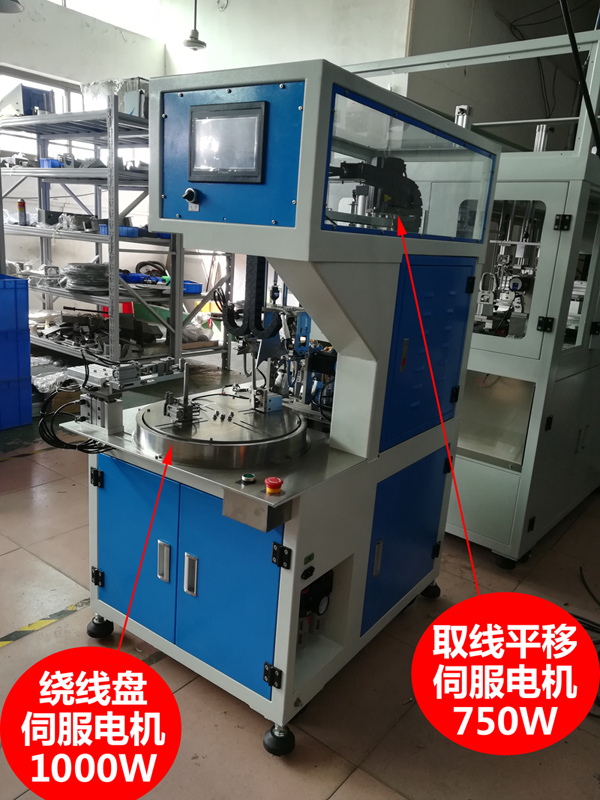 自动绕线扎线机双伺服诚焱千裁百绕